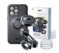 SP CONNECT Moto Bundle II AVM Xtreme | SPC+ | Compatible avec iPhone 14 Pro Max Support de téléphone portable pour moto, cyclomoteur, scooter | Support gadget pour GPS