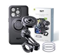 SP CONNECT Moto Bundle II AVM Xtreme | SPC+ | Compatible avec iPhone 16 Pro | Support de téléphone portable pour moto, cyclomoteur | Support gadget pour GPS