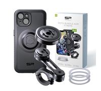SP CONNECT Moto Bundle II AVM Xtreme | SPC+ | Support compatible avec iPhone 15 | Support de téléphone portable pour moto | Support de téléphone portable pour smartphone | Accessoire anti-vibrations