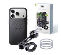 SP CONNECT Moto Bundle | SPC+ | Compatible avec iPhone 17 Pro | Support de téléphone portable pour moto, cyclomoteur | Support gadget pour GPS