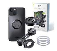 SP CONNECT Support de téléphone portable pour moto avec module anti-vibrations | SPC+ | Compatible avec iPhone 13 | Support de téléphone portable étanche pour moto, cyclomoteur et scooter