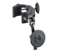 SP Connect – Support téléphone Mag‑Align Rollcage – montage à pince 3D – Noir