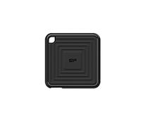Silicon Power Disque SSD externe PC60 SP010TBPSDPC60CK 1 To USB-C 3.2 Gen 2 AES 256 bits Noir