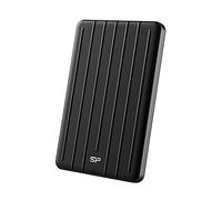 SP Silicon Power SU020TBPSD75PSCKEU Bolt B75 Pro USB 3.1 Gen 2 avec câbles USB-C vers USB-C/USB-A, Noir, 2 to