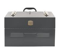 SP TOOLS BS121EU0002 - Caisse À Outils Vintage "Heavy" Avec Plateaux Accordéons - Design vintage, peinture brillante haute-qualité, fermeture à levier avec anse pour cadenas - Qualité professionnelle