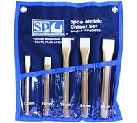 SP TOOLS SP30821 - Jeu de burins - 5pcs - Conçu pour les Professionnels - Outils de frappe - Chasses et burins
