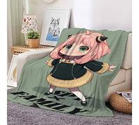 SP-Y x FAMI-LY Plaid Canape, Anime Couverture Canape, Confortable et Chaude, Flanelle Plaid, Convient à Toutes Les Saisons-T||130x150CM