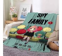SP-Y x FAMI-LY Plaid Canape, Anime Couverture Canape, Confortable et Chaude, Flanelle Plaid, Convient à Toutes Les Saisons-D||130x150CM