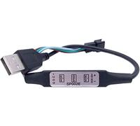 SP002E Contrôleur LED RVB 2048 pixels Variateur 3 clés DC5-24 V USB 5 V pour WS2811 WS2812B Adressable Magie Couleur Light Bar String (USB 5 V)