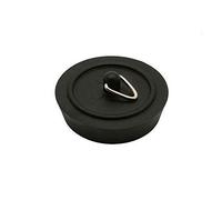 SP10217 Lot de 2 bouchons de baignoire Noir 45 mm