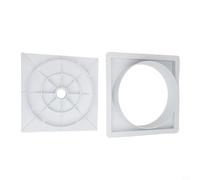 SP1091LX Collier d'extension de skimmer et couvercle compatible avec le skimmer central HAYWARD, plastique ABS, blanc, lot de 2 pièces pour l'entretien de la piscine