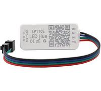 SP110E Contrôleur Bluetooth LED Contrôleur Bluetooth Smart iOS/Android App 1024 pixels pour bandes LED SK6812 RGB RGBW APA102 WS2801 RGB/RGBW DC 5-24 V