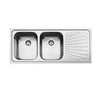 Smeg SP116D évier Evier encastré Rectangulaire Acier inoxydable