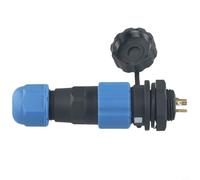 SP13 Série IP68 Connecteur circulaire étanche avec options de 2/3/4/5/6/7 broches pour équipement électrique industriel (5 broches)