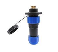 SP20 waterproof connector IP68 2 hole socket 2/3/4/5/6/7/8/9/12/14 Pin cable connector NWPNLXEA(2 pin)