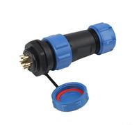 SP21 Connecteur de prise étanche IP68 industriel pour intégration avec systèmes de gestion de batterie et contrôleurs de moteur (5 broches)