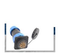 SP28 Square With Hole Industrial Aviation Plug and Socket Connector 2/3/4/5/6/7/9/10/12/14/16/19/22/24/26 Pin NWPNLXEA(SP28-12S)