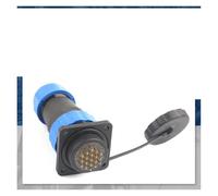 SP28 Square With Hole Industrial Aviation Plug and Socket Connector 2/3/4/5/6/7/9/10/12/14/16/19/22/24/26 Pin NWPNLXEA(SP28-19S)