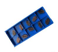 SP400 PC9030 Lot de 10 inserts en carbure pour tournage en acier inoxydable avec performance fiable dans la fonte et d'autres environnements