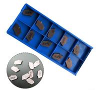 SP400 PC9030 Lot de 10 outils en carbure sur mesure pour applications en acier inoxydable