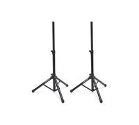 SP50P - Paire de stands pour haut-parleur - trépied - noir