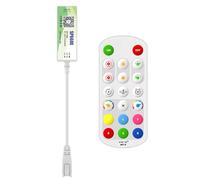 SP668E SPI RGB LED Controller 600 IC BT APP 2,4G RF Télécommande FCOB WS2811 WS2812B Musique DIY Effet dynamique Pixel Bande Lumière 5-24V
