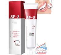 SP8 Probiotic Toothpaste,Sp-8 Probiotic Toothpaste, Sp8 Toothpaste,Fresh Breath,Deep Cleaning Care,Teeth Whitening,Sp-8 Toothpaste Oral Health Management (1 pcs)