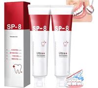 SP8 Probiotic Toothpaste,Sp-8 Probiotic Toothpaste, Sp8 Toothpaste,Fresh Breath,Deep Cleaning Care,Teeth Whitening,Sp-8 Toothpaste Oral Health Management (2 pcs)
