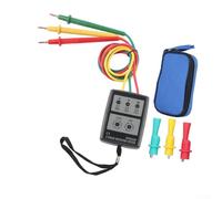 SP8030 Testeur triphasé, détecteur de tension 60-600 V AC avec alarme visuelle sonore pour vérification de perte de phase industrielle