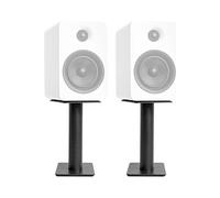 Kanto AV Systems Pieds d'enceintes de bureau SP9 9 pouces Lot de 2 acier noir