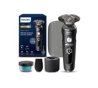 Philips Rasoir électrique S9000 Prestige SP9840/32 – Noir et gris, charge rapide, Li‑ion