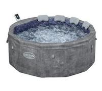 Bestway - Spa Gonflable Carrara Smart AirJet Efficacité énergétique avec Application de contrôle 4 à 6 Personnes - 170 cm x 170 cm x 65 cm - Gris