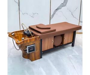 SPA À DOMICILE Massage Shampoing Couche Cheveux Équipement de salon de spa | Comprend un système de circulation d'eau, un panneau de contrôle de la température, une fonction de photothérapie, une