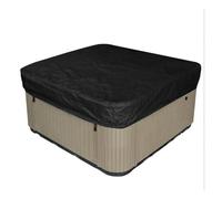 Spa baignoire piscine couverture étanche extérieur jardin cour Anti-chute feuilles Anti-UV protecteur bain à remous housses anti-poussière Pour Canapé, Table et Fauteuil de Jardin(2,207X207X30cm)