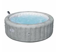 77"x28"/1,96mx71cm Bali MaxHold EnergySense UltraFit Smart AirJet 6 Gris Rotin Rond