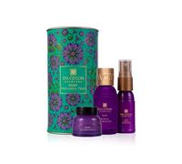 SPA CEYLON Sleep Wellness Trio Ensemble de produits essentiels de spa réparateurs Ingrédients naturels Ayurvédique Lavande Huile essentielle Gel douche, brume corporelle et baume Coffret cadeau