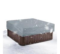 SPA Cover Ersatz - Quadratische Poolabdeckung, Reißfeste UV Résistant Oberfläche, Verstärkte Nähte Verarbeitung, Ganzjähriger Wetterschutz | Ideale Sicherung Für Hinterhof Deck Außenbereich Zuhause