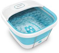 Spa De Massage Pour Pieds Pliable, Bain De Pieds Avec Technologie Heatkeep Eau Chaude, Appareil De Spa Électrique Pour Pédicure Avec Massage À Bulles Et Chaleur, Pour Femmes Et Hommes