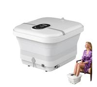 Spa Électrique pour Pieds,Spa Pédicure Pliable Avec Massage | Appareil de Massage Électrique pour Adolescents, Pères, Jeunes Gens, Femmes, Mères, Grands-mères et Grands-pères