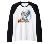 Spa Gnome In Bathrobe With Sandwiches For Summer Vacation Manche Raglan