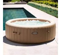 Spa gonflable 216x71 Cm Hydromassage Bubble Massage Pure Intex 28428 Beige G
