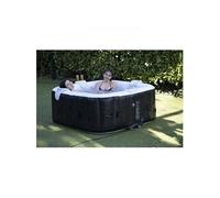 Spa gonflable avec bandeau LED SUNSPA AC02LED 185 65 cm 6 places Carré Avec filtre Multicolore