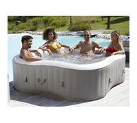 Spa gonflable Elite Plus trèfle Bulles 4 places -