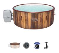 Spa Gonflable Helsinki Airjet 5/7 places - BESTWAY - Lay-Z-Spa® - 180 jets d'air - Couverture Protection