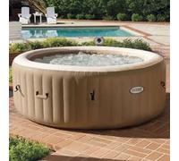 Spa gonflable Hydromassage rond 196x71 Bubble Intex 28426 ex 28404 Beige G