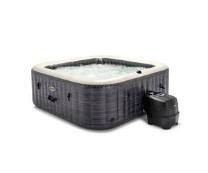 Spa gonflable Intex Pure Spa Ardoise 6 places - emplacement cartouches S2