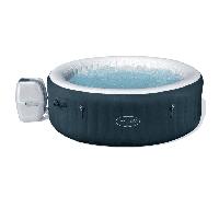 Bestway - Spa Gonflable Miami AirJet Efficacité énergétique pour 4 à 6 Personnes - 196 cm x 196 cm x 66 cm - Vert foncé