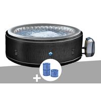 Spa gonflable Netspa Boa rond Bulles 5-6 places + 3 cartouches de filtration