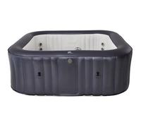 Spa gonflable - Otium Mspa - 6 places - Carré - Couleur Gris - Hydrojets