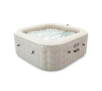 Spa gonflable PureSpa Chevron carré Bulles 6 places - Intex